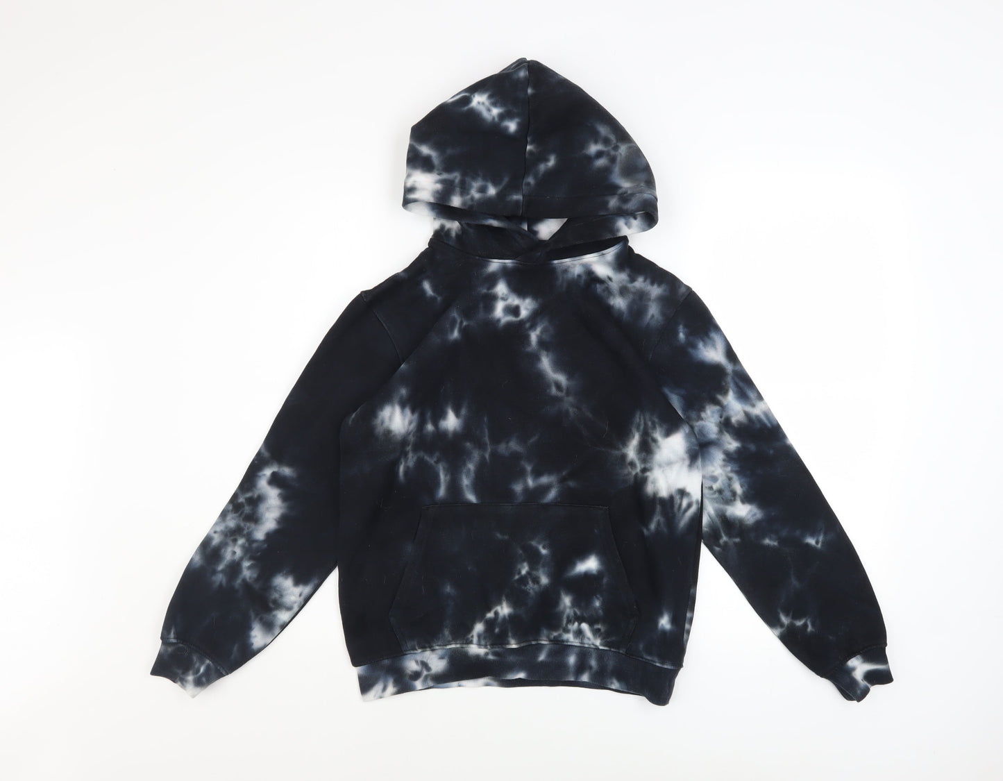 Boys UK Size 11-12 Years H&M Black Pullover Hoodie