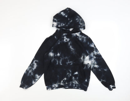 Boys UK Size 11-12 Years H&M Black Pullover Hoodie