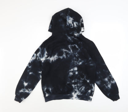 Boys UK Size 11-12 Years H&M Black Pullover Hoodie