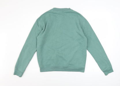 Womens UK Size S NEXT Green Pullover Sweatshirt