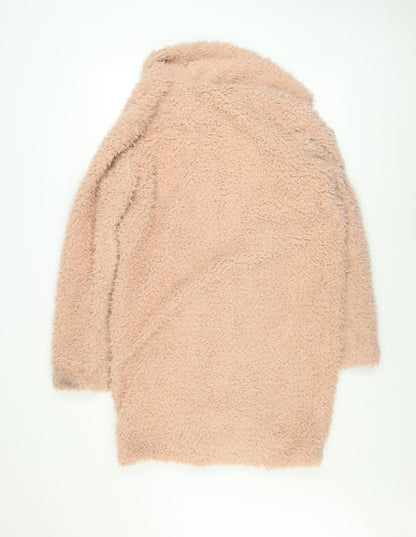 Womens UK Size M RUT&CIRCLE Beige Overcoat