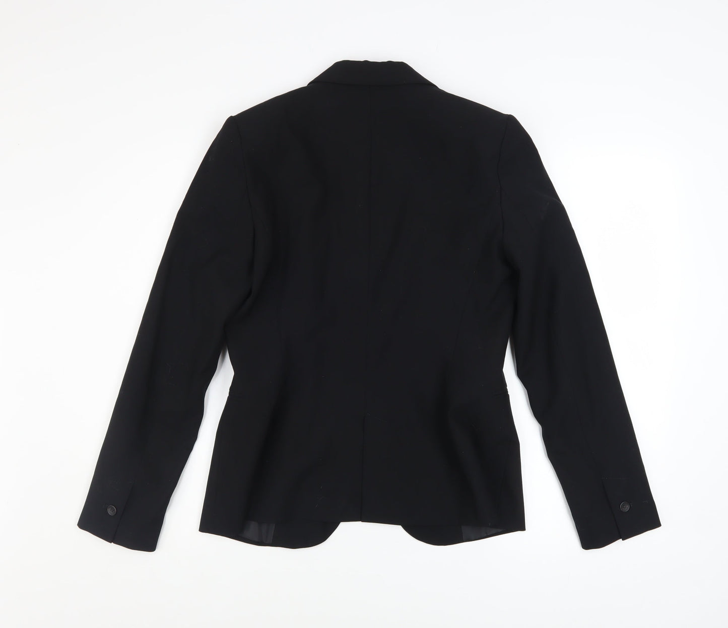 Womens UK Size 10 Zara Regular Black Blazer