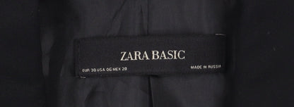 Womens UK Size 10 Zara Regular Black Blazer