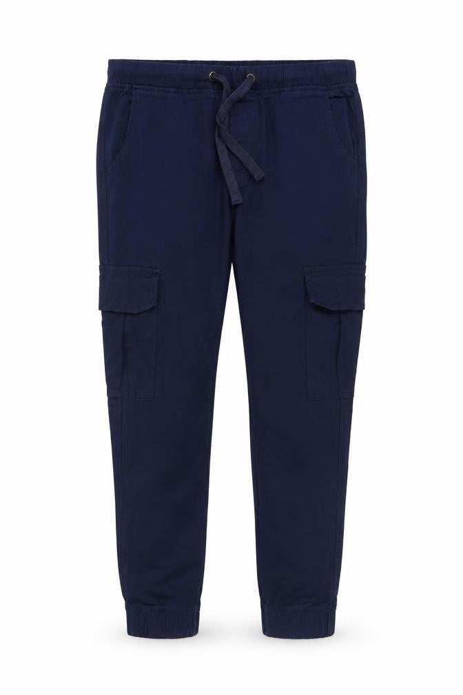 Mens UK Size 34 Avalanche Regular Fit Cargo Blue Trousers