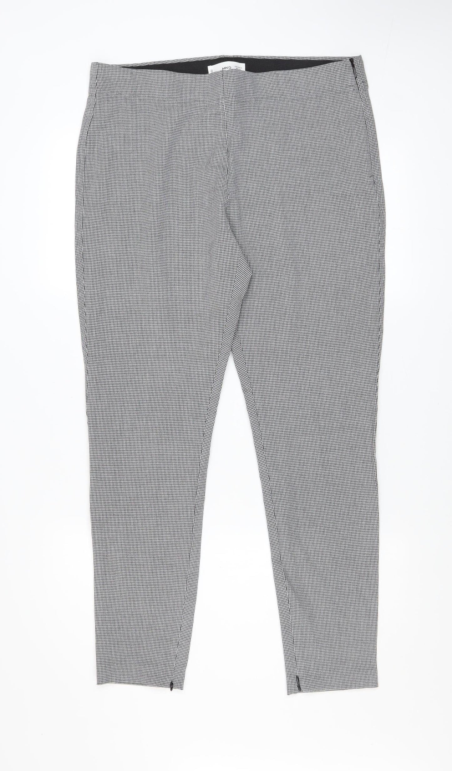 Womens UK Size XL MNG Slim Fit Leggings Grey Trousers