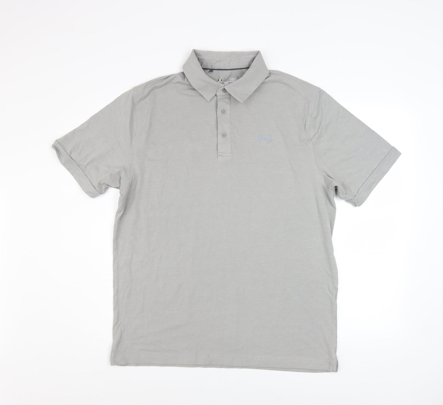 Mens UK Size L Under armour Polyester Blend Polo Shirt