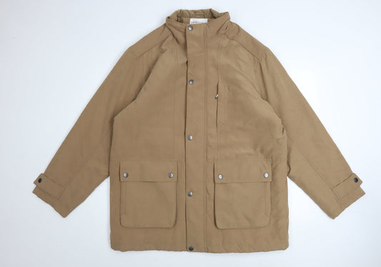 Mens UK Size L EWM Beige Parka Coat