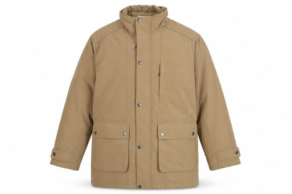 Mens UK Size L EWM Beige Parka Coat