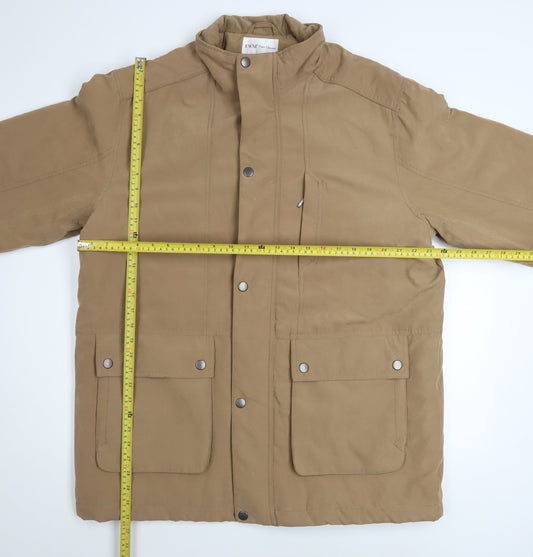 Mens UK Size L EWM Beige Parka Coat