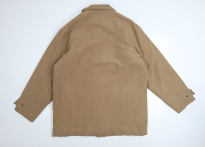 Mens UK Size L EWM Beige Parka Coat