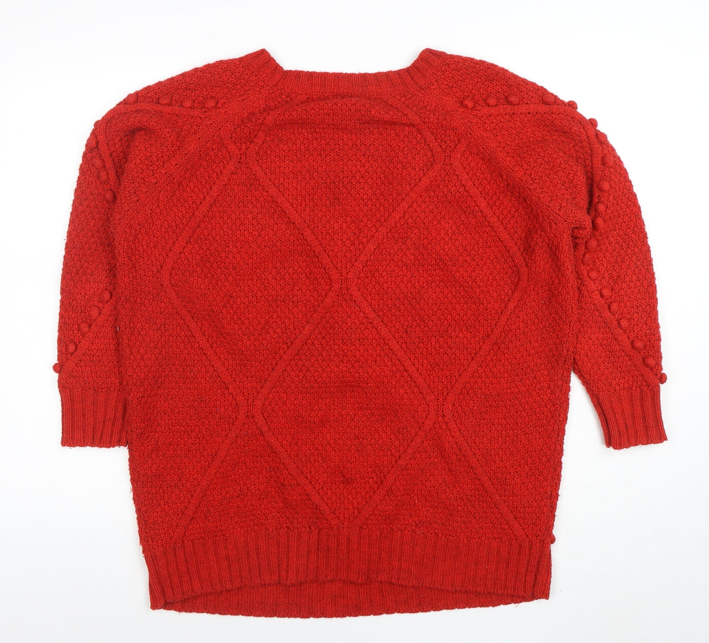 Womens UK Size 10 River Island Red Pullover Jumper