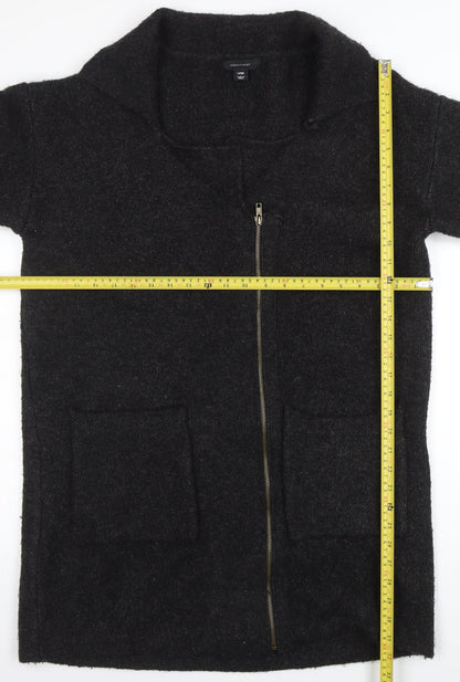 Womens UK Size L Atmosphere Black Full Zip Jumper