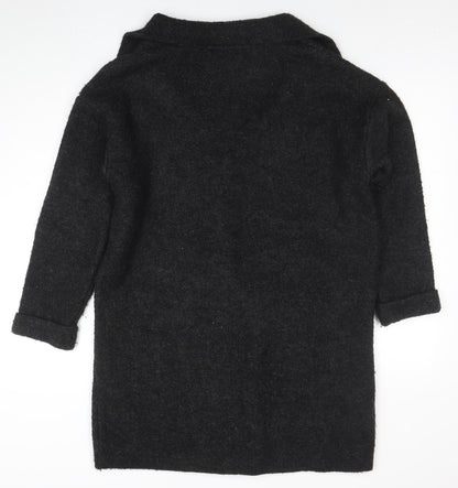 Womens UK Size L Atmosphere Black Full Zip Jumper