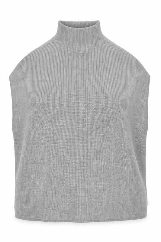 Womens UK Size 18-20 Yours Grey Cape Jumper