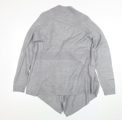 TU Women’s Grey Knit Long Sleeve Open Cardigan Size 12