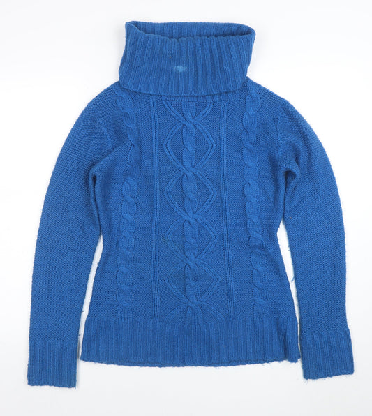Womens UK Size 10 Joe Browns Blue Pullover Jumper