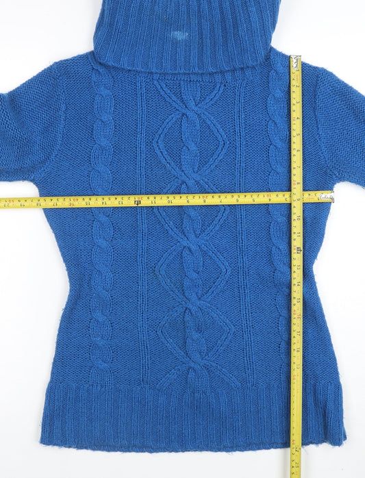 Womens UK Size 10 Joe Browns Blue Pullover Jumper