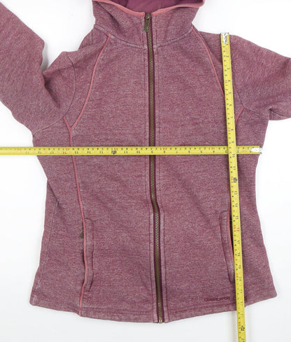 Womens UK Size 12 Craghoppers Purple Full Zip Hoodie