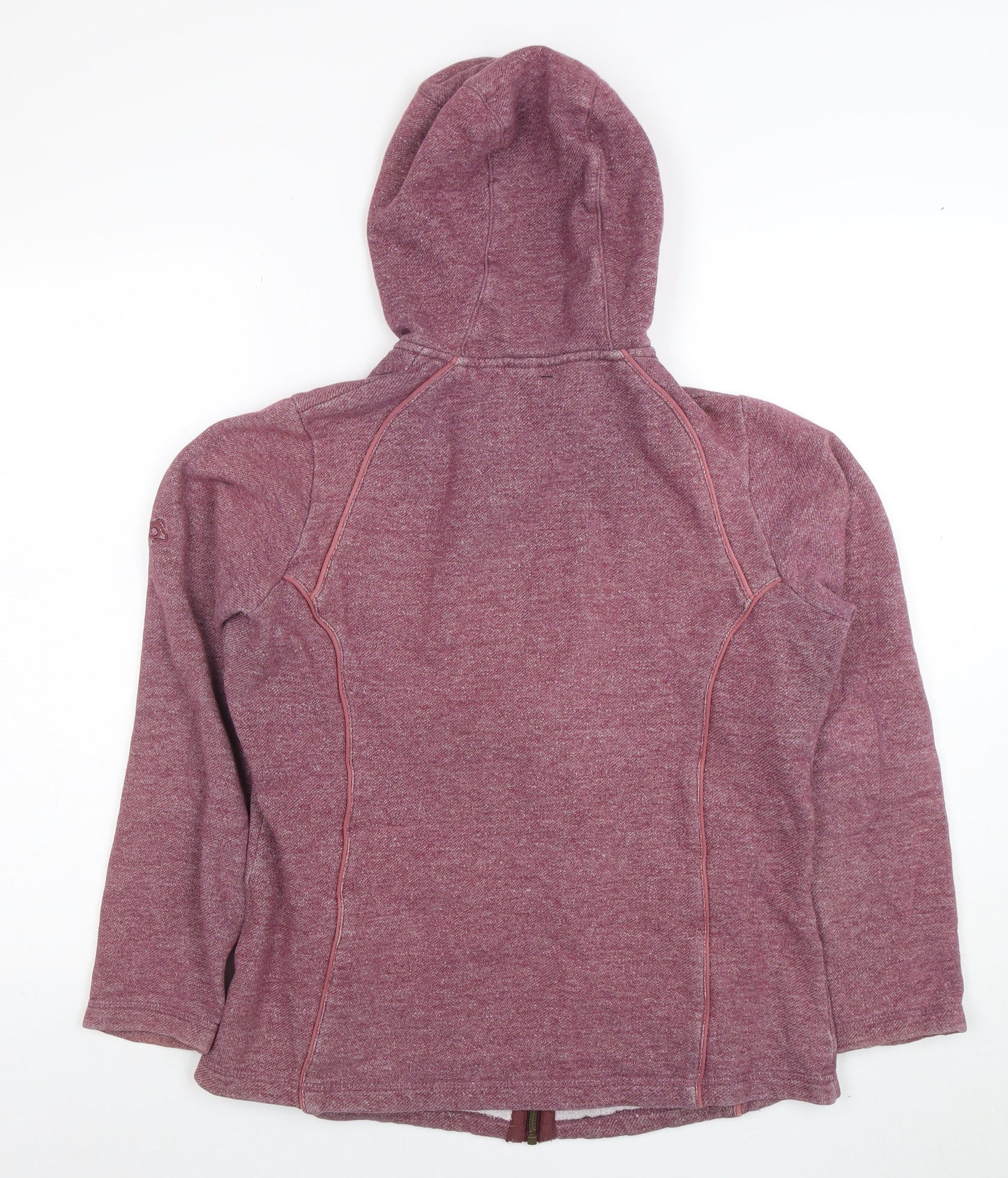Womens UK Size 12 Craghoppers Purple Full Zip Hoodie