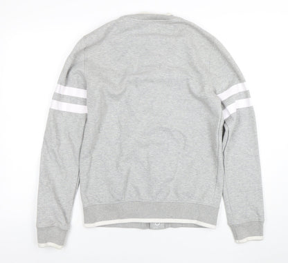 Mens UK Size S NEXT Grey Cardigan Sweatshirt
