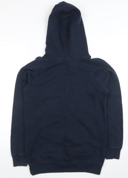 Womens UK Size 8 Jack Wills Blue Pullover Hoodie