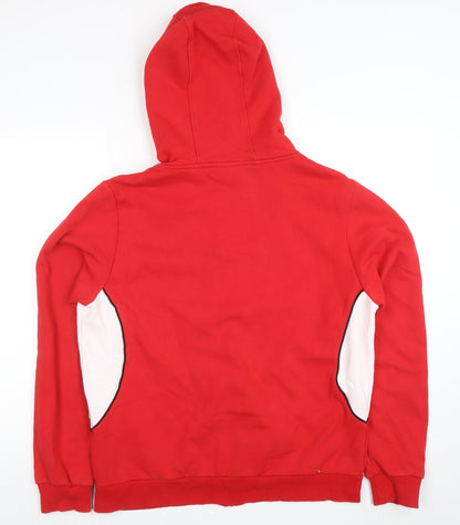 Womens UK Size 16/18 Rugby Originals Red Full Zip Hoodie