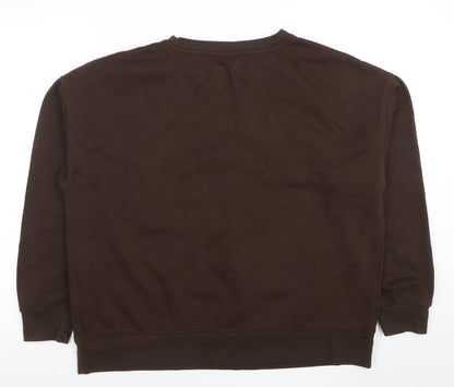 Womens UK Size M Disney Brown Pullover Sweatshirt
