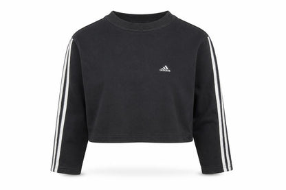 Womens UK Size S adidas Black Pullover Sweatshirt
