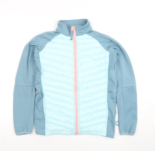 Girls UK Size 11-12 Years Mountain Warehouse Blue Puffer Jacket