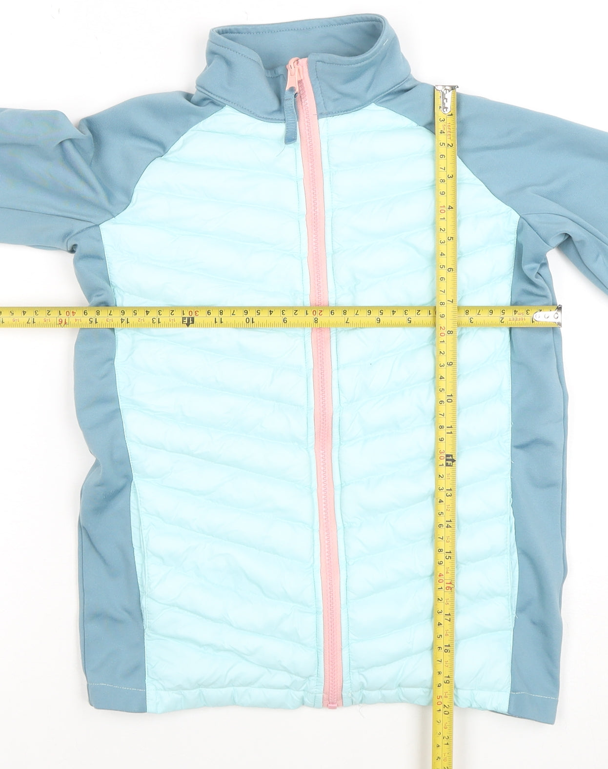 Girls UK Size 11-12 Years Mountain Warehouse Blue Puffer Jacket
