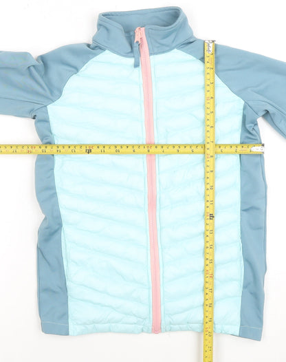 Girls UK Size 11-12 Years Mountain Warehouse Blue Puffer Jacket
