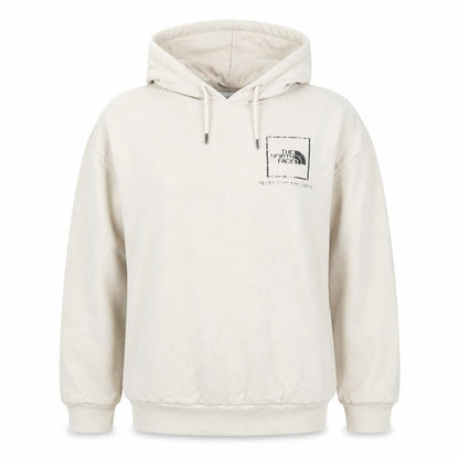 Womens UK Size S The North Face Beige Pullover Hoodie