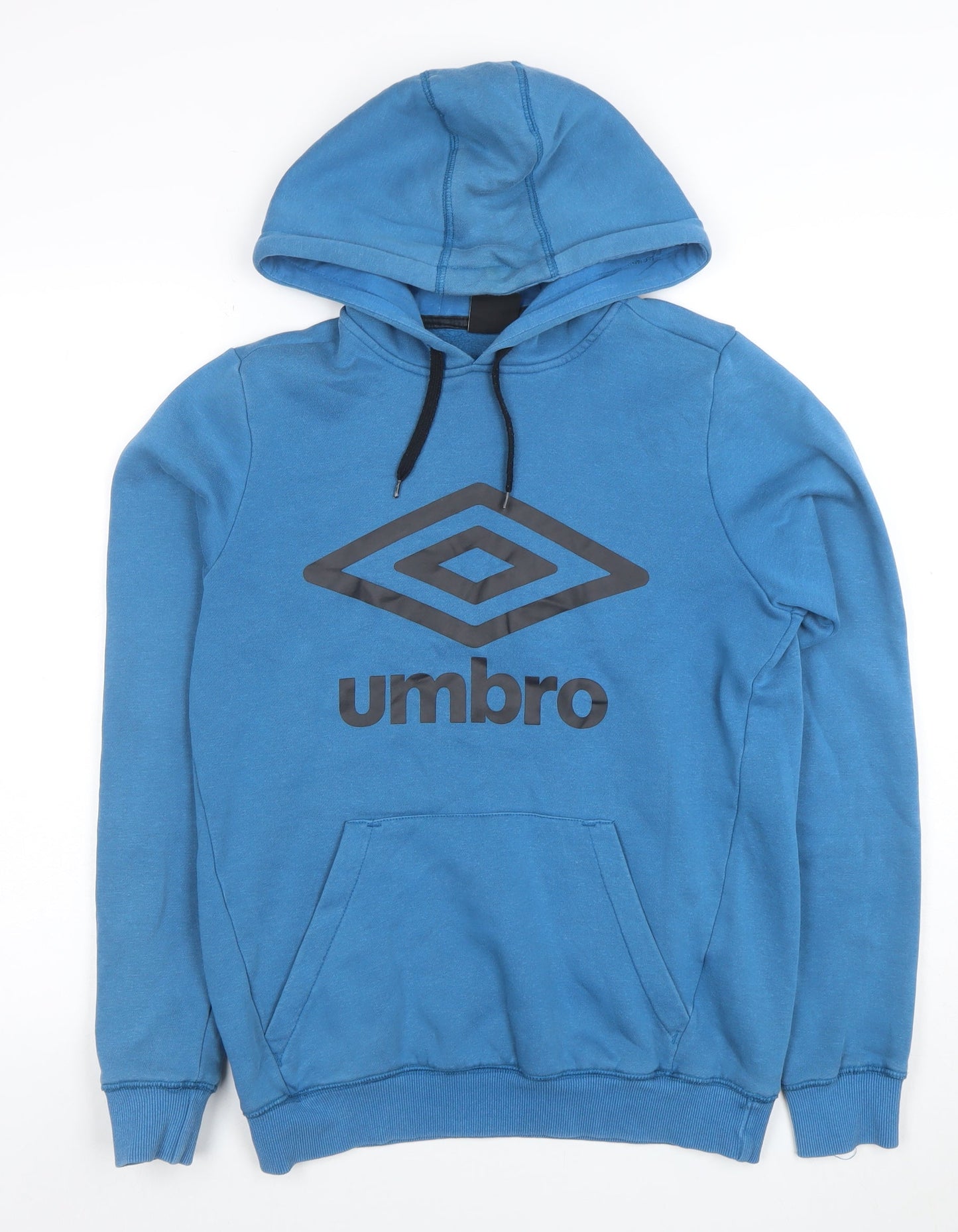 Mens UK Size S Umbro Blue Pullover Hoodie