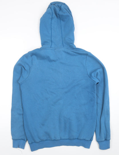 Mens UK Size S Umbro Blue Pullover Hoodie