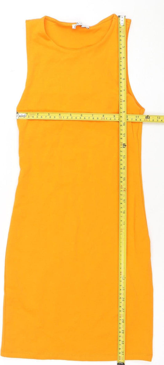 Womens UK Size S Zara Bodycon Dress