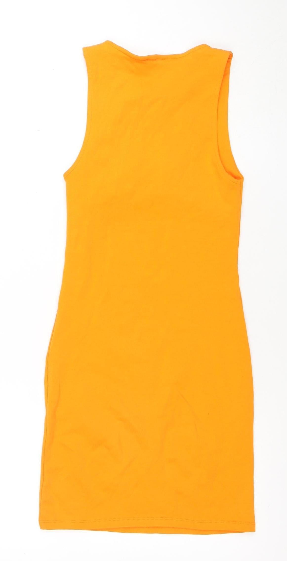 Womens UK Size S Zara Bodycon Dress