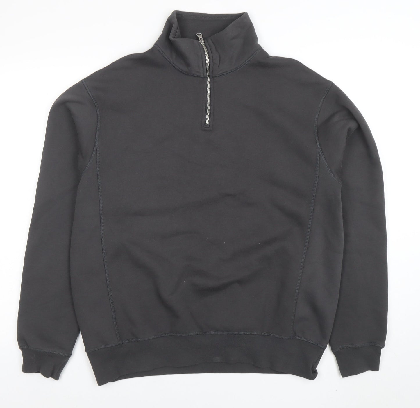 Womens UK Size 12 Zara Black Pullover Sweatshirt