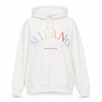 Womens UK Size 12 H&M White Pullover Hoodie