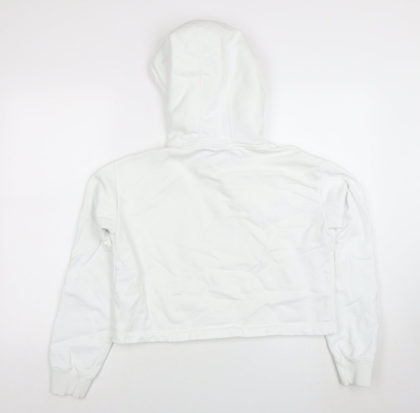 Womens UK Size M Champion White Pullover Hoodie
