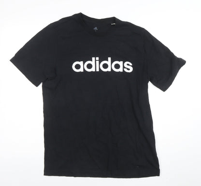 Mens UK Size S adidas Black  T-Shirt