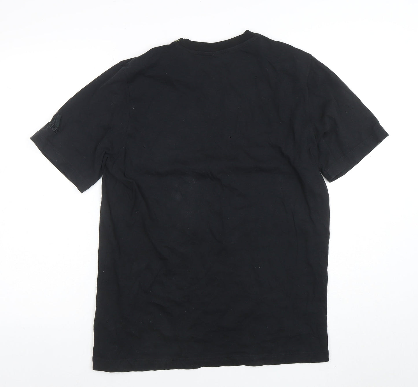 Mens UK Size S adidas Black  T-Shirt