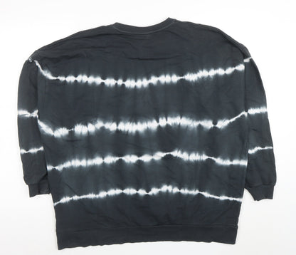 Womens UK Size 10 ASOS Black Pullover Sweatshirt