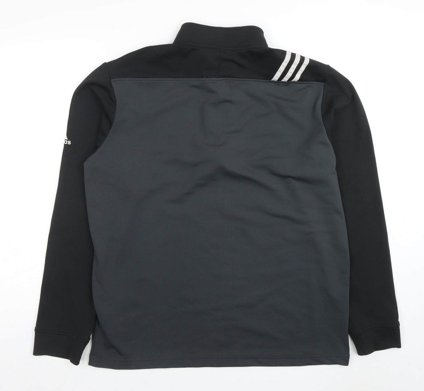 Mens UK Size M adidas Black FootballGym & TrainingRunning & Jogging T-Shirt