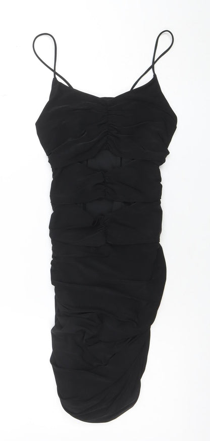 Womens UK Size 10 Quiz Bodycon Dress