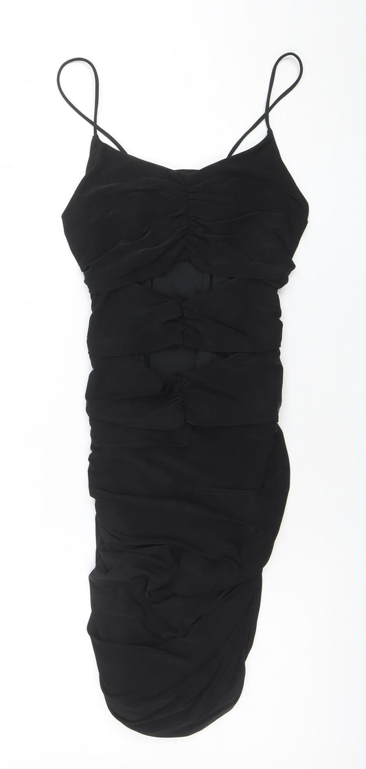 Womens UK Size 10 Quiz Bodycon Dress