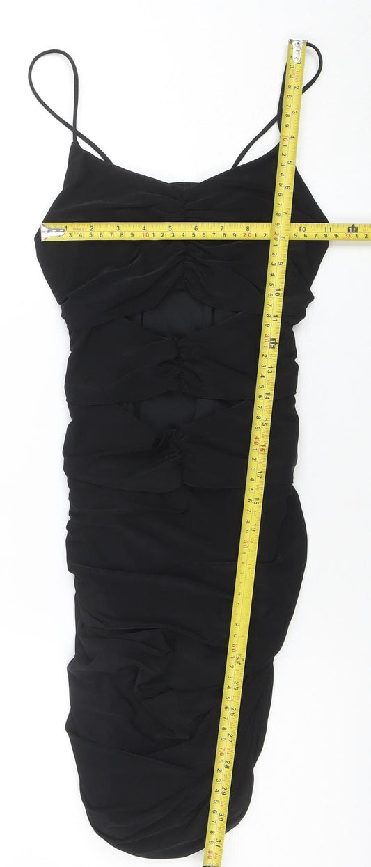Womens UK Size 10 Quiz Bodycon Dress