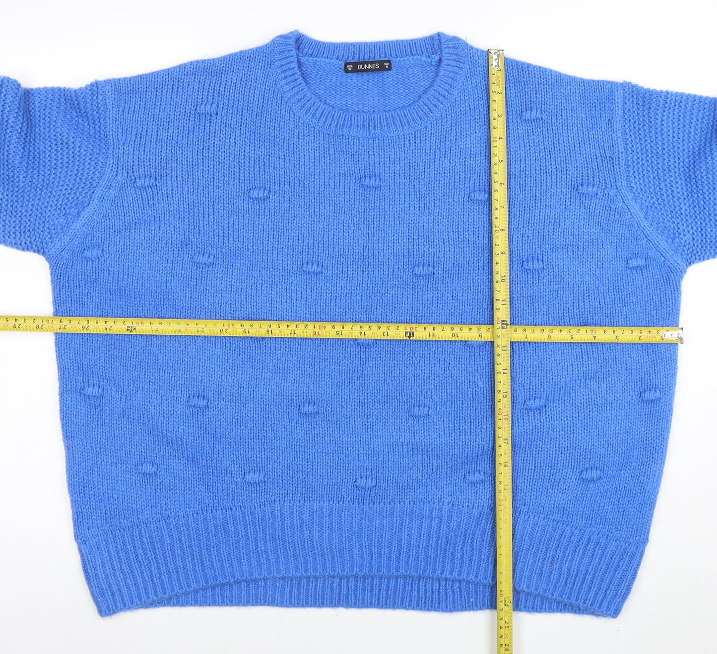 Womens UK Size XL Dunnes Blue Pullover Jumper