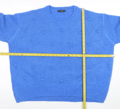 Womens UK Size XL Dunnes Blue Pullover Jumper