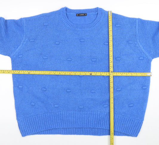Womens UK Size XL Dunnes Blue Pullover Jumper