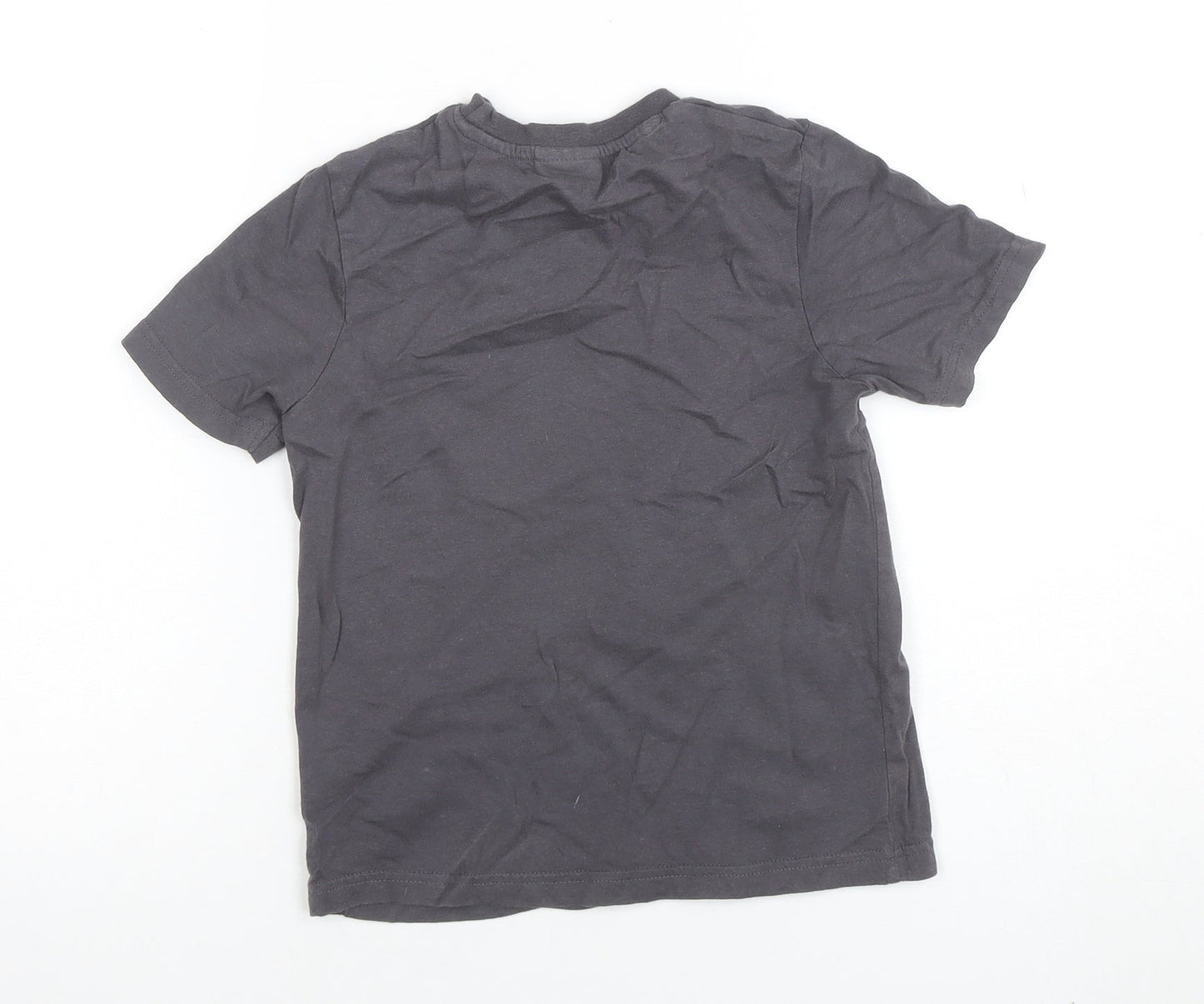 Boys UK Size 7-8 Years Sonic Prime Grey Basic T-Shirt